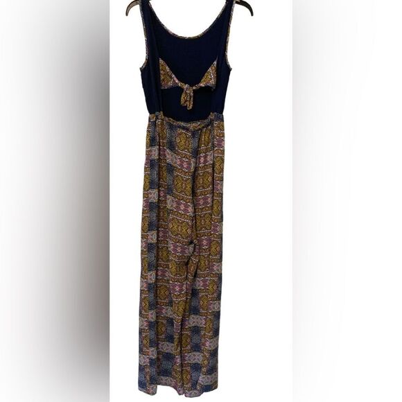 Boho patchwork wide leg jumpsuit XS - Picture 5 of 8